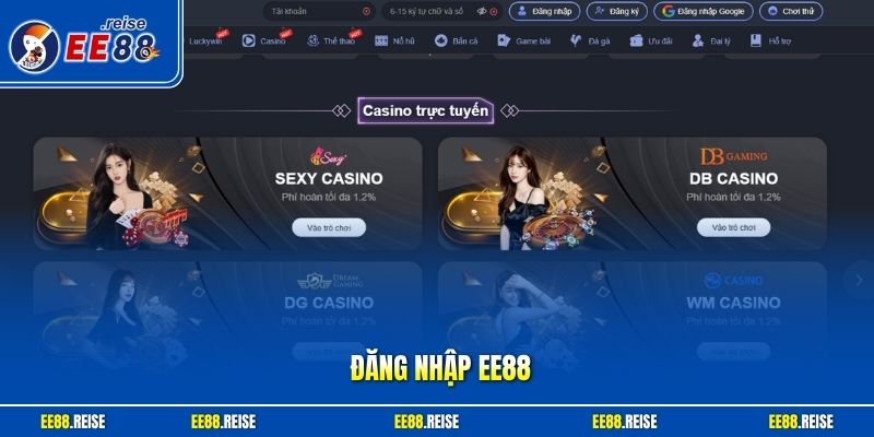 Đăng nhập EE88